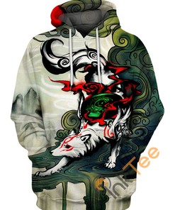 Okami Fanart Hoodie 3D