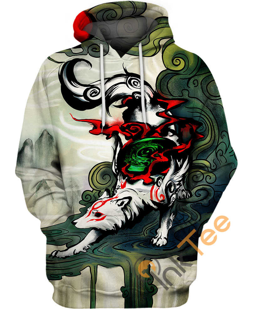 Okami Fanart Hoodie 3D