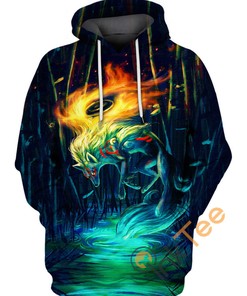 Okami Wolf Hoodie 3D