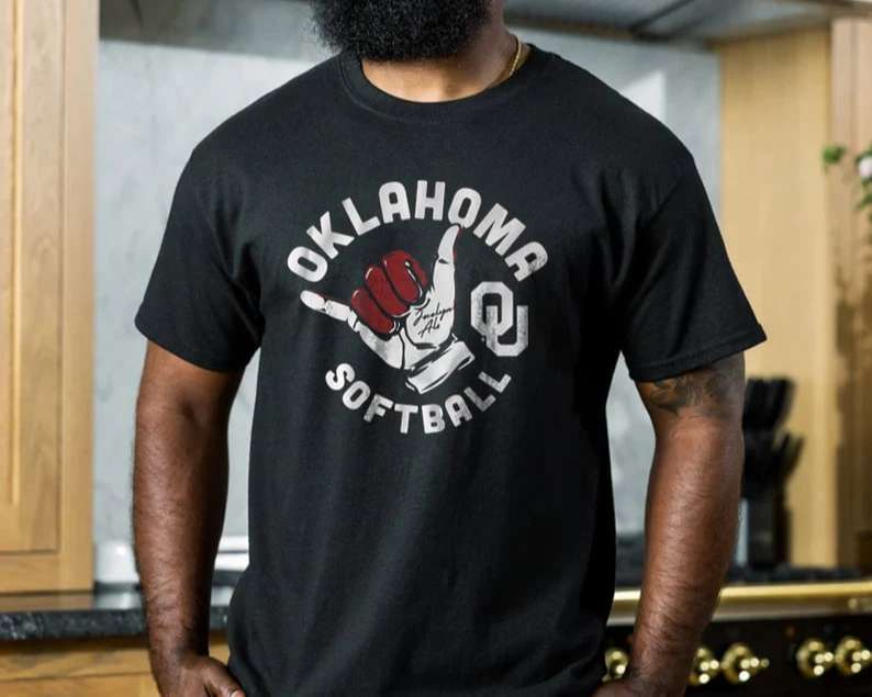 Oklahoma Softball Jocelyn Alo Sooner Shaka T-Shirt