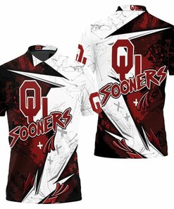 Oklahoma Sooners For Football Lover 3d 3D All Over Print Polo Shirt