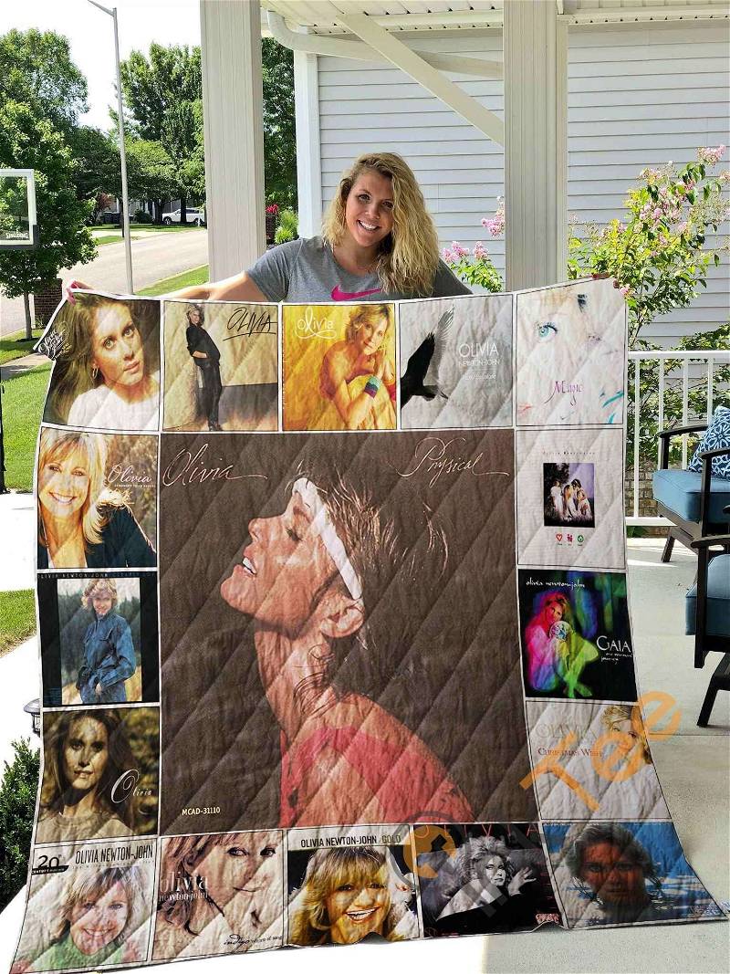 Olivia Newton-John Quilt Blanket Bedding Set