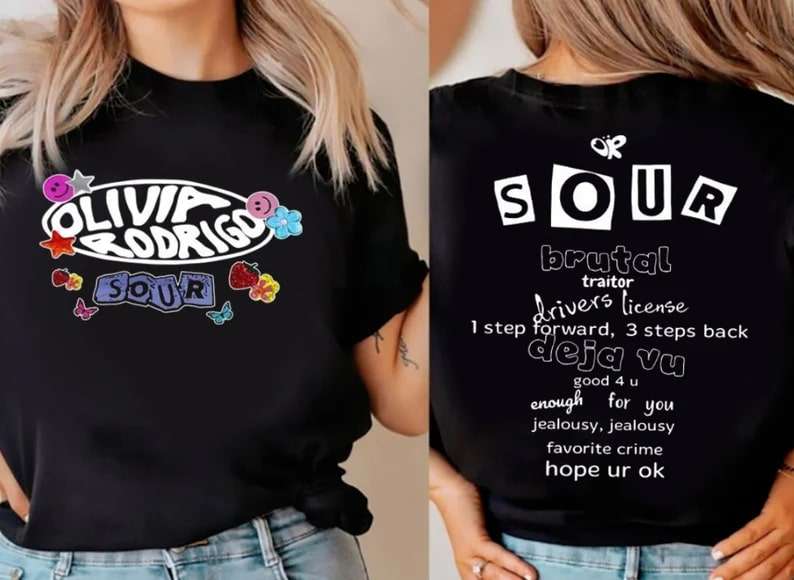 Olivia Rodrigo Merch Olivia Rodrigo Concert T-Shirt