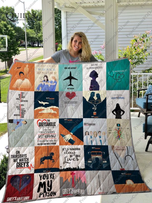 On Thursdays We Watch Grey's Anatomy For Fans New Quilt Blanket Bedding Set