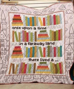Once Upon A Time In A Faraway Land Quilt Blanket Bedding Set