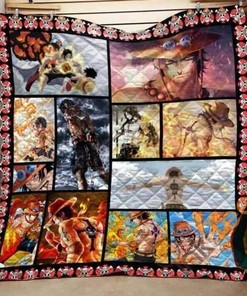 One Piece Ace Quilt Blanket Bedding Set