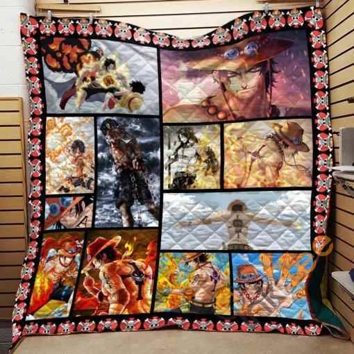One Piece Ace Quilt Blanket Bedding Set