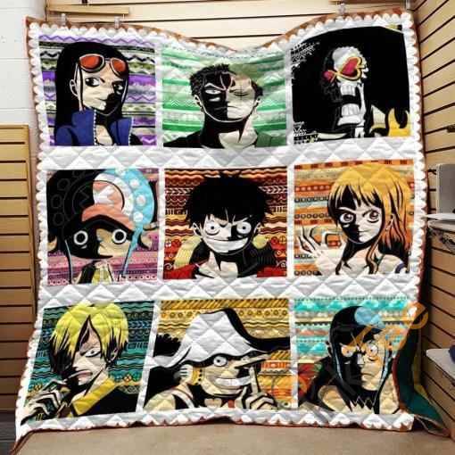 One Piece Boho Pattern Quilt Blanket Bedding Set