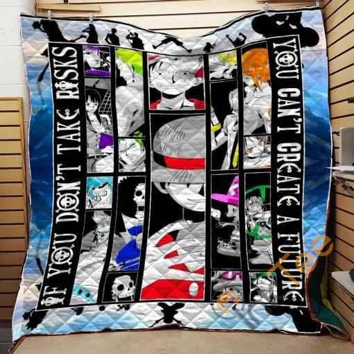 One Piece Create Future Quilt Blanket Bedding Set