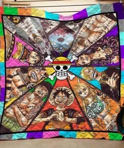 One Piece New World Quilt Blanket Bedding Set