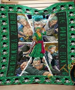 One Piece Zoro Quilt Blanket Bedding Set