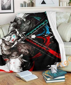 One Piece Zoro Sherpa Fleece Blanket Gifts for Family, for Couple