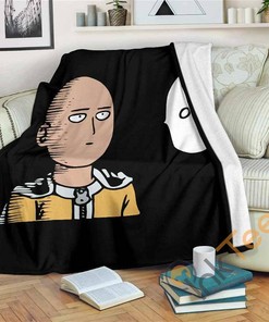 One Punch Man Ok Sherpa Fleece Blanket Gifts for Family, for Couple