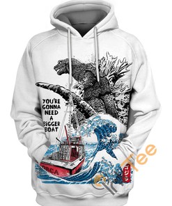 Orca In Japan Hoodie 3D