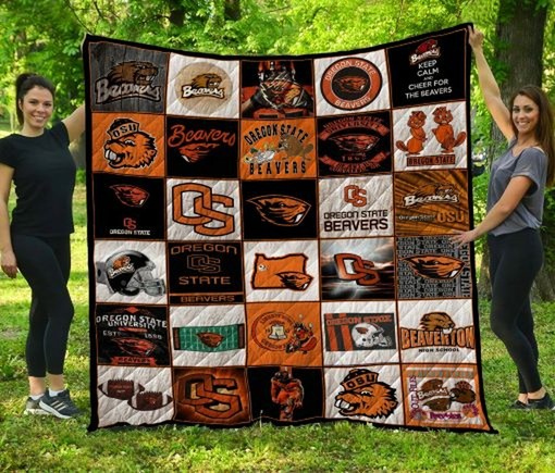 Oregon State Beavers Ncaa Quilt Blanket