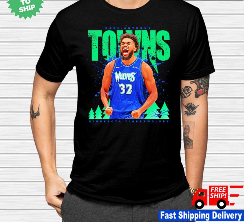 karl anthony towns shirt