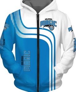 Orlando Magic Hoodie 3D Zip Hoodie for Fans