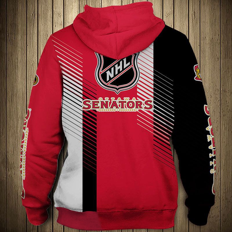 Ottawa Senators Hoodie 3D Cute Design Pullover Nhl - Image 2
