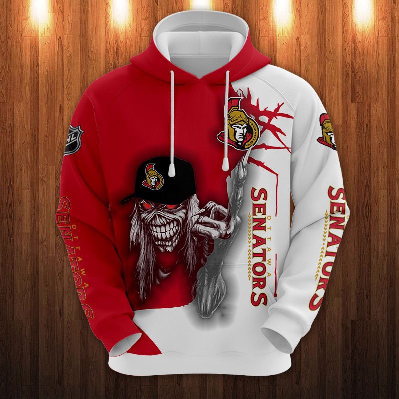 Ottawa Senators Hoodie Ultra Death Graphic Gift for Halloween