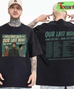 Our Last Night Band Tour 2023 T-Shirt