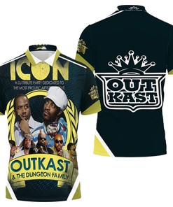 Outkast And Dungeon Icon Family Show 3D All Over Print Polo Shirt
