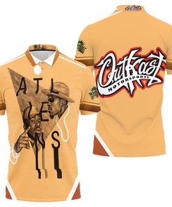 Outkast Atliens 3D All Over Print Polo Shirt