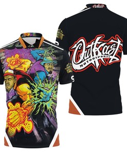 Outkast Atliens Super Power 3D All Over Print Polo Shirt