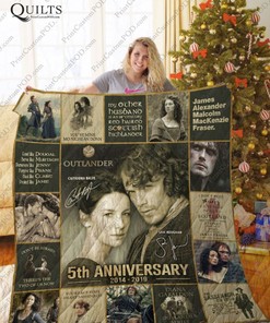 Outlander 5th Anni Collected Collection Quilt Blanket Bedding Set