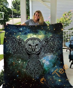 Owl Quilt Blanket Bedding Set