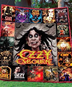 Ozzy Osbourne Quilt Blanket Bedding Set With Pilliwcases Option