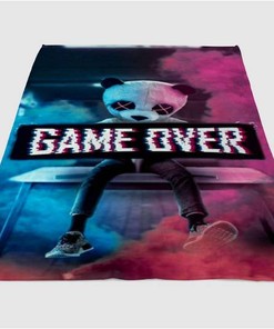 Panda Backgrounds Sherpa Fleece Blanket Gifts for Family, for Couple