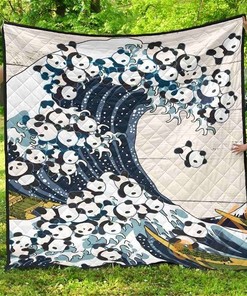 Panda Waves Premium 1 Quilt