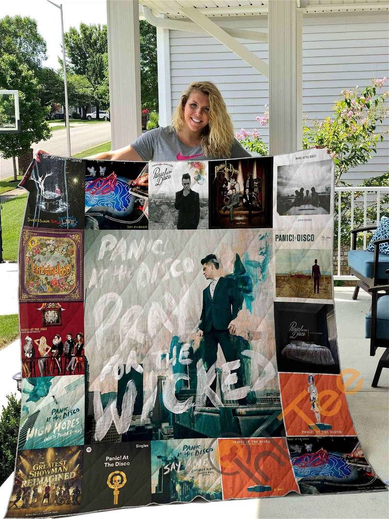 Panic! At The Disco Quilt Blanket Bedding Set