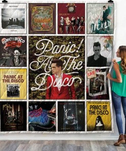 Panic! at the Disco Quilt Blanket Bedding Set For Fans