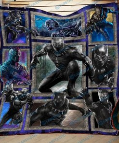 Panther Black Panther Quilt Blanket Bedding Set