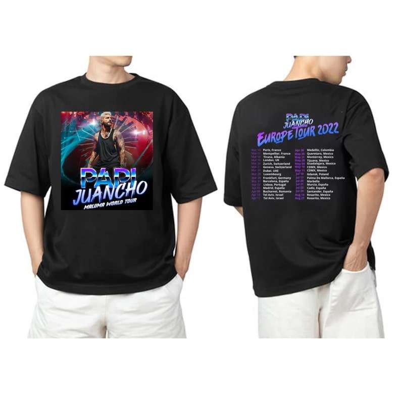 Papi Juancho Maluma 2022 World Tour Unisex T-Shirt