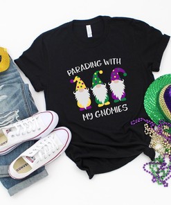 Parading With My Gnomes, It's Mardi Gras Y'All Shirt, LOVE Mardi Gras, Mardi Gras 2022, Mardi Gras Louisiana