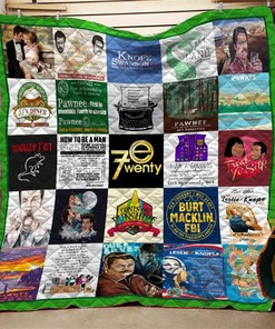 Parks And Recreation Quotes Quilt Blanket Bedding Set