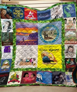 Parks and Recreation Collage Quilt Blanket Bedding Set