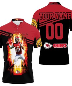 Patrick Mahomes 15 Kansas City Chiefs Best Player Super Bowl Nfl 2020 Championship 1 Personalized 3D All Over Print Polo Shirt
