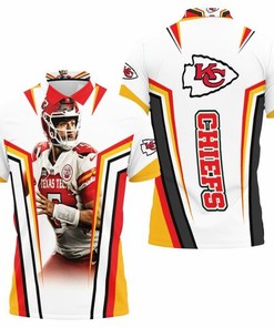Patrick Mahomes 15 Kansas City Chiefs Texas Tech Red Raiders For Fans 3D All Over Print Polo Shirt