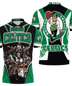 Paul Pierce 34 Boston Celtics Champions 3D All Over Print Polo Shirt