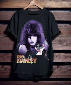 Paul Stanley Rock Band Kiss Amazing Design For Fans Music Lovers Black T-Shirt