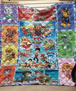 Paw Patrol Quilt Blanket Bedding Set for Home Décor