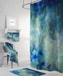 Peacock Essence Shower Curtain for Bathroom Decor, Home Decor