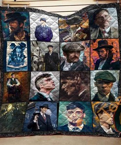 Peaky Blinders Collage Quilt Blanket Bedding Set