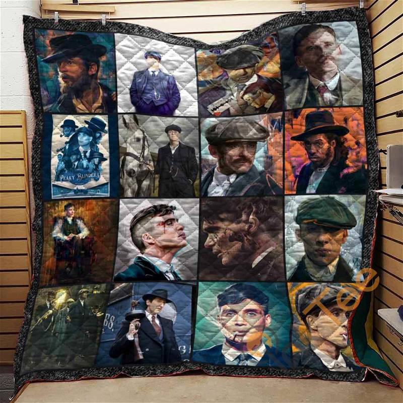 Peaky Blinders Collage Quilt Blanket Bedding Set