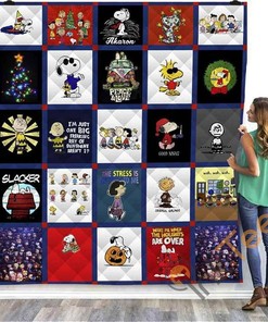 Peanuts Snoopy Blanket 03 Quilt