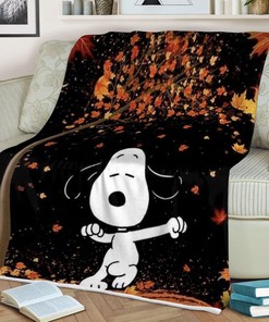 Peanuts Snoopy Dance, Gift For Fan Comfy Throw Blanket Gift