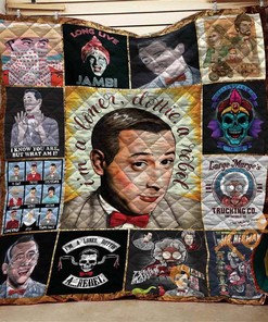 Peewee Inspired Quilt Blanket Bedding Set